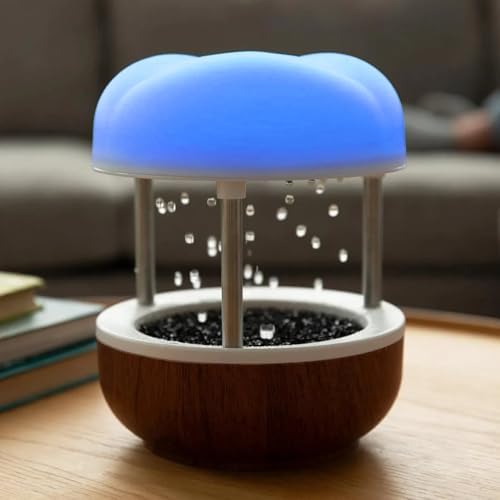 Mindsight ‘Calming Cloud’ Tabletop Water Fountain | Quiet Pump | ...