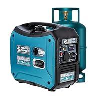 Könner & Söhnen KS 2000iG S LPG/Benzin Inverter Generator Gas Stromerzeuger 2000 W, 1 x 16 A (230 V), ECONOMY Modus, Inverter Generator, Benzin leise, Euro 5