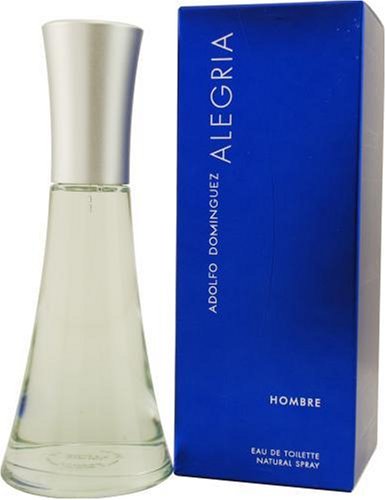 Amazon.com: Alegria by Adolfo Dominguez para Hombre Eau de Toilette Spray,  3.4-ounces : Belleza y Cuidado Personal