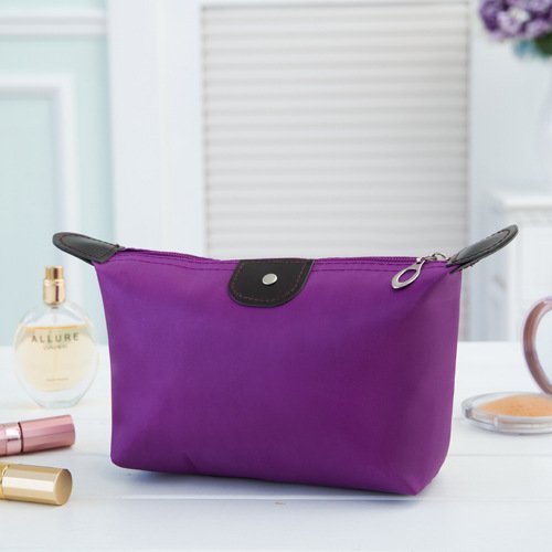 AKOAK Bolsa de cosméticos de nailon impermeable multifuncional Bolsa de maquillaje Bolsa de maquillaje Monedero casual Estuche de cosméticos Bolsas