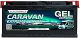 Maße: 392mm x 175mm x 190mm GEL Batterie 12v 140Ah Electronicx Caravan Extreme Edition Solarbatterie 12v Akku 12v Solar Batterien Versorgungsbatterie 12v gel Wohnwagen Batterie Wohnmobil Gelbatterie 12v 140ah Solar Akku mover