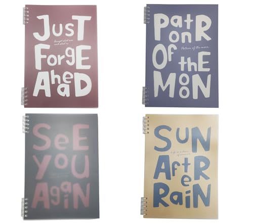 Carnet à spirales A5 pour écrire sans rature grâce aux pages lignées fluides