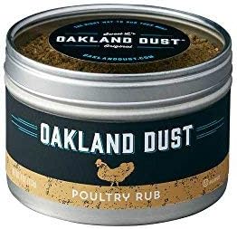 Oakland Dust, Poultry Rub, 4.0 Ounce