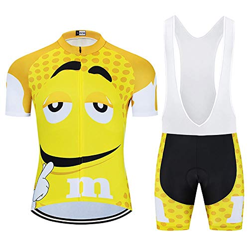 Moxilyn Vêtements De Cyclisme Hommes Complet Maillot Cyclisme +20D Gel Bib Shorts Vtt D'été Ensemble De Vélo