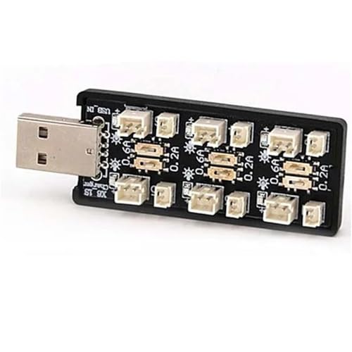 Cargador de batería Lipo 1S USB de 3,8V que evita daños por sobrevoltaje en celdas de 3,7V