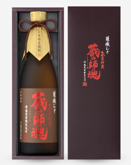 小正酿造 谨酿麦 藏之师魂 かめ壺貯蔵 麦烧酒 25°720ml