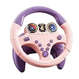 * 【Deux options de montage】: Le volant portable pour tout-petits est livré avec une ventouse pour les intérieures et une sangle pour une fixation sécurisée aux sièges du véhicule pendant le