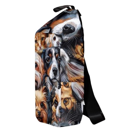 Sac à dos pour chats et chiens sans couture ultra confortable