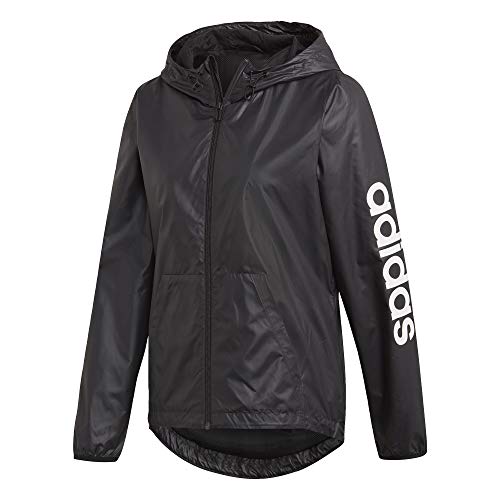adidas Damen Essentials Linear Windbreaker Jacke - Image 4