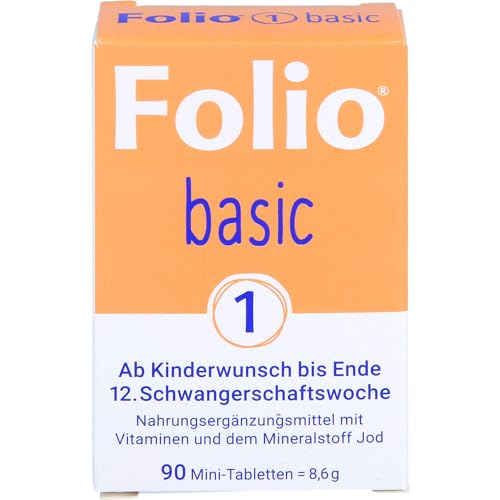 SteriPharm Pharmazeutische Produkte Folio basic 1 filmtabletten, 90 Stück