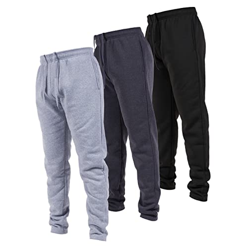 Ultra Performance Men's Open Bottom Sweatpants (3-Pack)