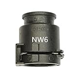 8515062, NW6 Coolant Hose Plug,Radiator Water Tank Connector Cap,Heater Tube Coupler Repair Kit,Leak-Proof Seal for Car Truck SUV for BMW,Mercedes-Benz,Audi,VW,Volvo,Porsche,Land Rover,MINI,10mm,3/8