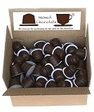 NAKED COFFEE - 90 Hot Chocolate Pods - Compatible with Nespresso Original - Luxurious Smooth Italian - 90 Home Compostable Capsules