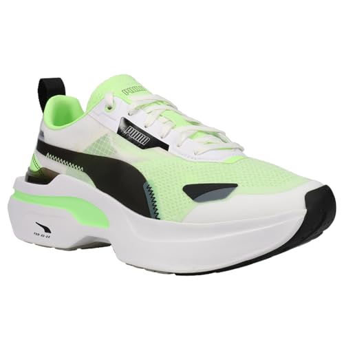 PUMA Womens Kosmo Rider Lace Up Sneakers Shoes Casual - Green, White2