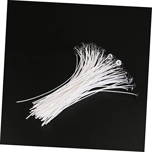 Mechas de algodón para velas Uonlytech 100 piezas miniatura 4