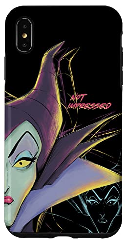 Coque iPhone XS Max Disney Villains Maléfique pour protection de smartphone