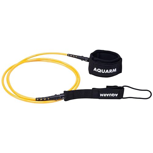Surfboard Leash 6 7 8 Feet Straight Leg Rope Premium SUP
