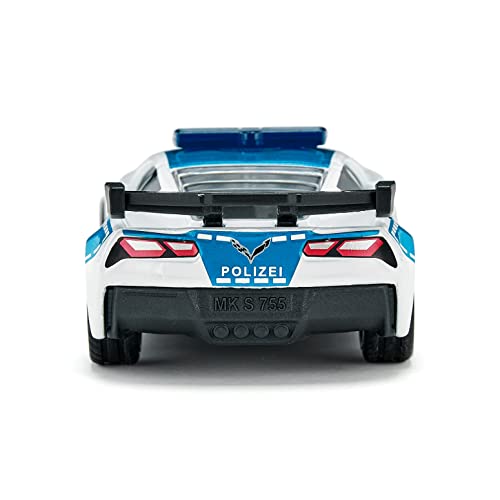 Siku Chevrolet Corvette ZR1 Police miniatura 4