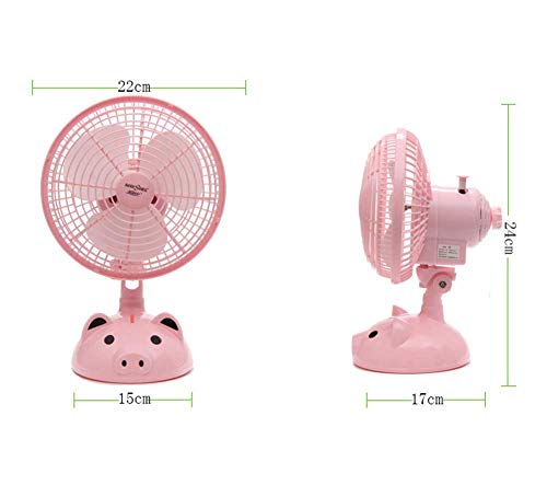 Mini ventilateur oscillant portable USB à basse consommation pour ordinateur - 3