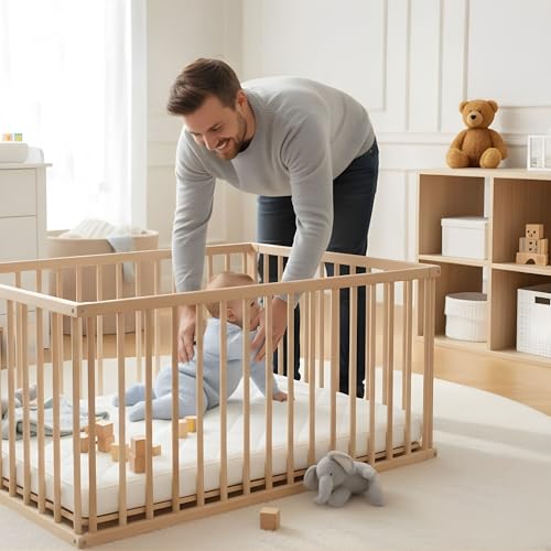 Laufstalleinlage 75x100 cm - Laufstall Laufgitter Baby Matratze Laufstallmatratze Laufgittereinlage aus Schaumstoff für Kinder Babymatratze Spielmatratze Oeko-Tex 75 x 100