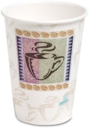 Dixie Foods Perfect Touch Hot Cup, 12 oz, 25/BG (Units per case: 5)5