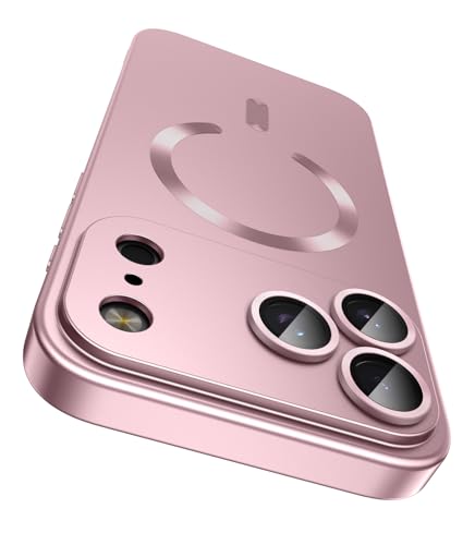 LEKEVO Magnetic for iPhone 17 Pro Case [Compatible with MagSafe][Built-in Camera Lens Protector...