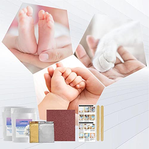 3D Hand Foot Casting Kit Hand Molding Kit For Family Couples Kids Diy Hand Casting Sculptural Handprints Footprints Casting Kit #TOP5