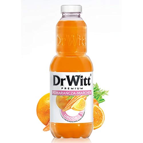 Buy DR WITT Premium Polish Orange and Carrot Juice Drink 1LT X 6, Juice