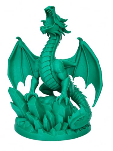 Image of PLA 3D Printer Filament 1.75mm,Green,High Speed 500mm /s,1kg Spool