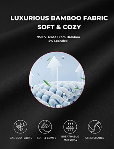 Image of GYS Women's Bamboo Viscose Long Sleeve Pajamas Set