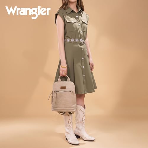 Image of Montana West Wrangler Backpack Purse for Women Mini Backpack Purse Cute Ladies Bookbag Travel Work Daypacks Bags WG-BG-186-9116-TN