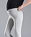 Foucome 2 Pack Women's Under The Belly Super Soft Support Maternity Leggings...