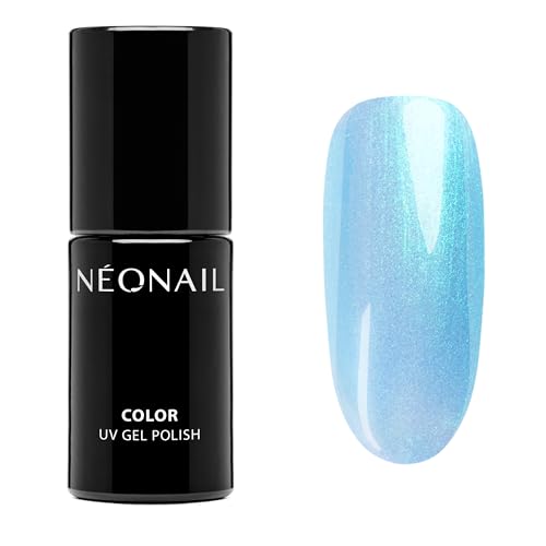 NEONAIL UV Nagellack 7,2 ml - Blau - Shimmering Waves - NEONAIL Farben - UV Lack - Gel Nägel - Nageldesign