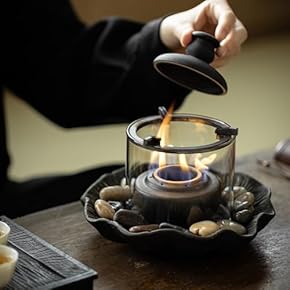 新品）テーブルファイヤー　エタノールストーブ 収納バッグ付き Amazon.co.jp: NEWIMAGE 長方形バイオエタノール暖炉 4面ガラス