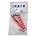 BQLZR Red Upgrade Parts Aluminum 180011 Universal Driven Dogbone for HSP 94180 RC1:10 Class Rock Crawler Pack of 2