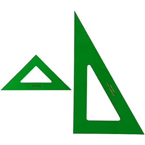 Faber-Castell Pack Escuadra y Cartabón para Dibujo Técnico de 28 cm Cover