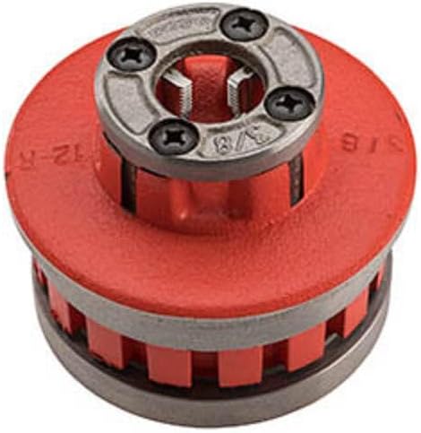 Ridgid 37520 Manual Threading/Pipe and Bolt Die Heads Complete W/Dies - 12R 3/8 HS NPT D H C F/S