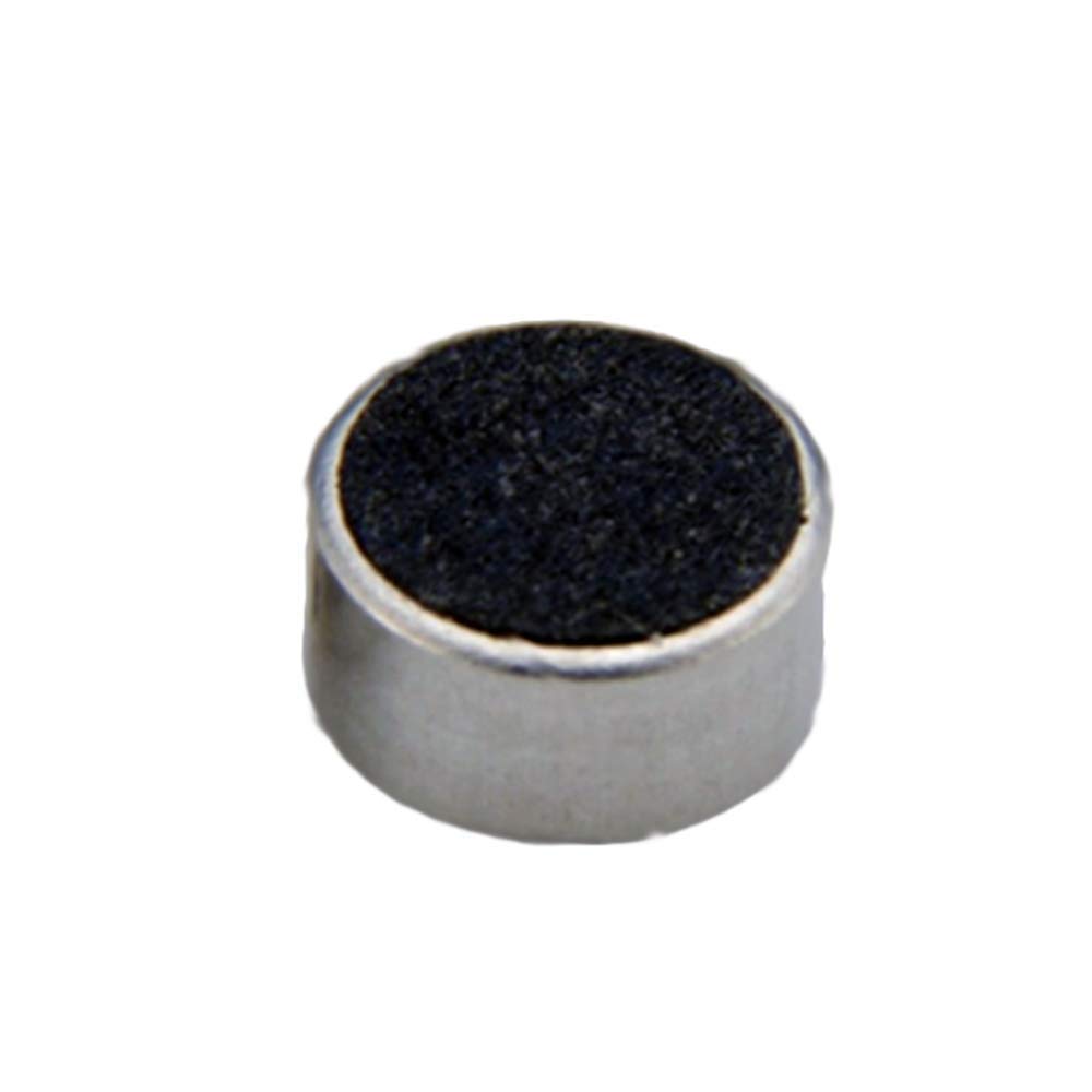 Taidacent 10 Pcs 9750 Uni Directional Electret Condenser Microphone Dual-Capacitor Cardioid Electret Capsule Mono Directional Mic Noise Reduction Anti-interference Microphone