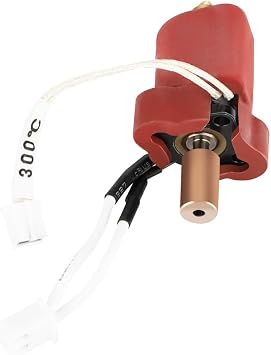 Creality Ender-3 V3 KE Ceramic Heating Block Kit, 300C High Temperature Resistance, Easy to Install, High Thermal Conductivity & High Flow Printing, 3D Printer Accessories for Ender-3 V3 KE