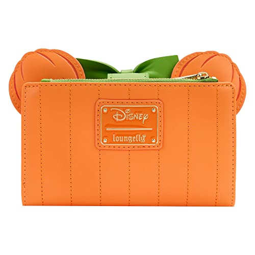 Loungefly Disney Minnie Mouse Glow in the Dark Pumpkin Flap Wallet4