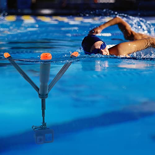 Gepuly Waterproof Selfie Stick Floating Hand Grip Tripod For Gopro Hero 11 10 9 8 7 6 5 4 3 2, Fusion, Max, Most Action Cameras - Used As A Floating Tripod, Hand Grip, Selfie Stick, Tripod Stand #TOP5