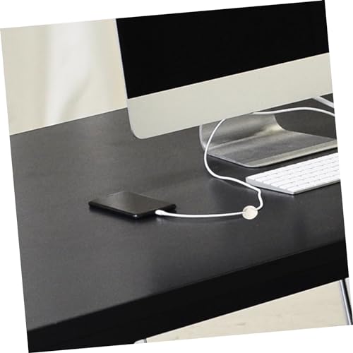 NUOBESTY 10pcs Clips Adhesivos para Cable Multipropósito para Organización de Escritorio y Hogar, Soporte Flexible para Cables, Gestión Versátil de Cables miniatura 4