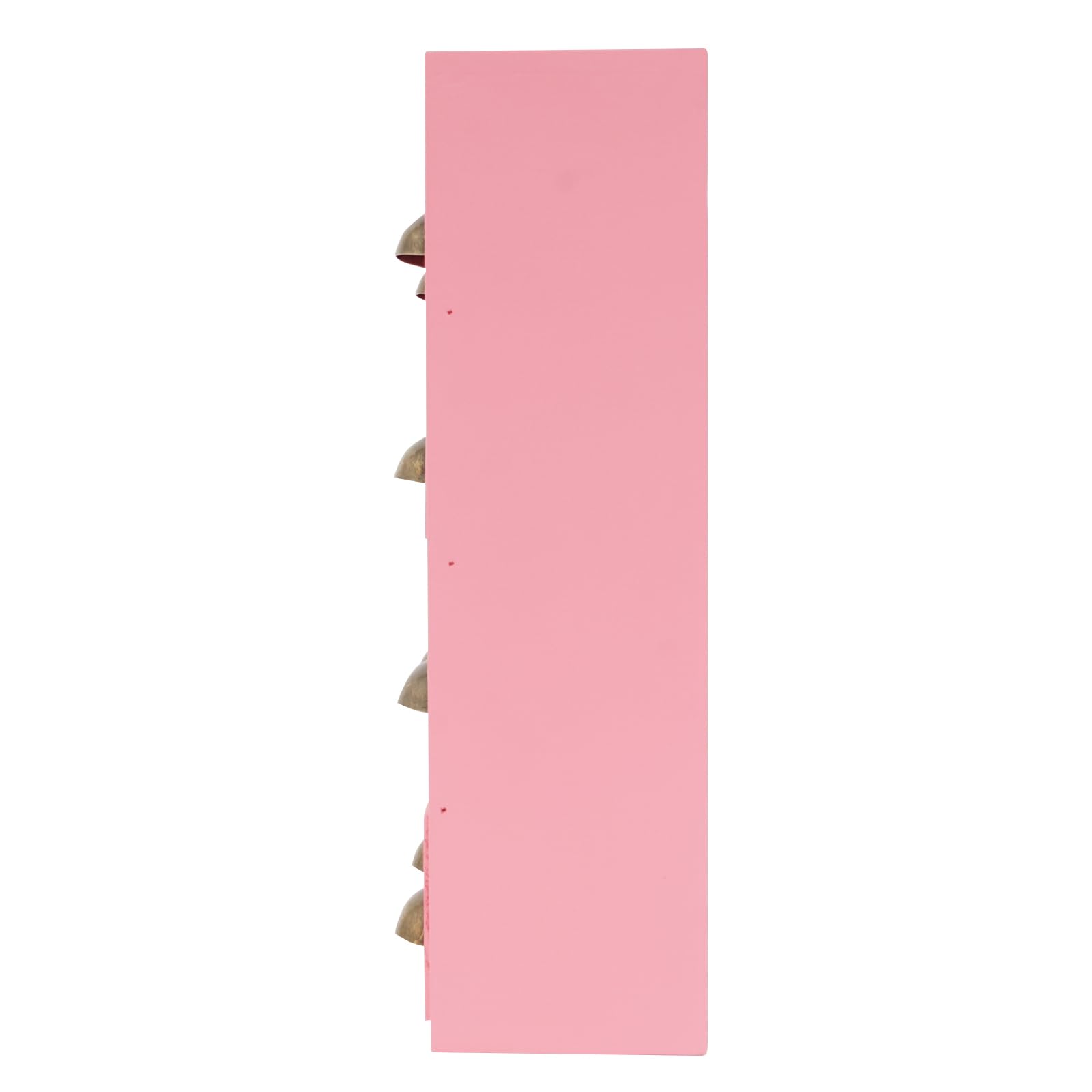Mini cassettiera in legno con 16 cassetti | Armadietto portaoggetti vintage da tavolo, organizer per cancelleria, gioielli, medicinali, 50 x 10 x 35 cm