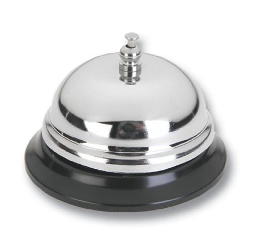 Ubersweet® Imported 2X(Classic Service Concierge Hotel B & B Desk Call Steel Bell G3S5)_28480