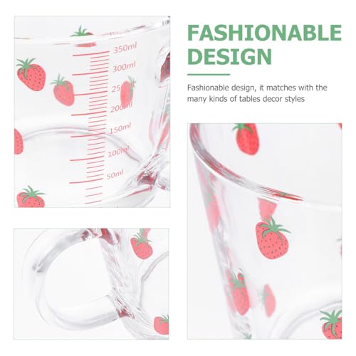 Vaso medidor de vidrio transparente 1 ml miniatura 6