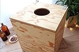 Her Yoni Natural Birch Wooden V Steam Stool for All Women. Temperature adjusting Steam Pot Included....