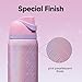 Owala Wicked FreeSip Insulated Stainless Steel Water Bottle with Straw for Sports and Travel, BPA-Free Sports Water Bottle, 32 oz, Glinda (Pink)