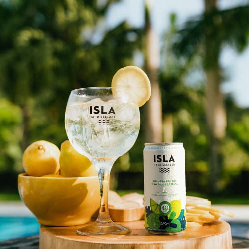 Isla, Bebida com Gin, Lata, 269ml - Limão Siciliano e Gengibre