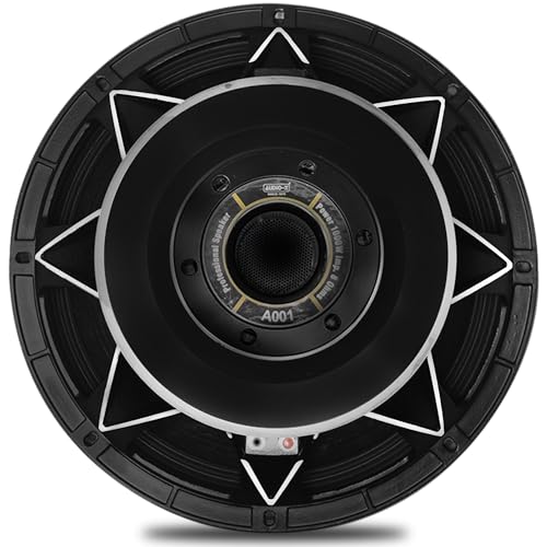 Image of AUDiO-X A001 15-Inch 1000W DJ Subwoofer Speaker - 8 OHM, 4 inch (99.3mm) Voice Coil, Y35 220x110x25 Magnet, Aluminum Die-Casting Body, High-Power Performance for Professional Audio Systems