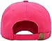 KB-LOW HPK Classic Cotton Dad Hat Adjustable Plain Cap. Polo Style Low Profile (Unstructured) (Classic) Hot Pink Adjustable